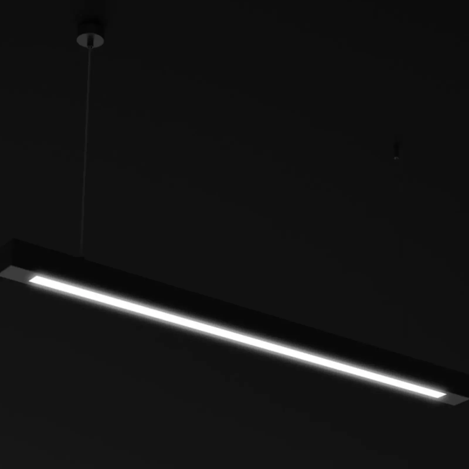 Sklep Kaja Szeroka lampa wisząca do biura i salonu 124cm MLP8912 LUNGO | Kaja Shop