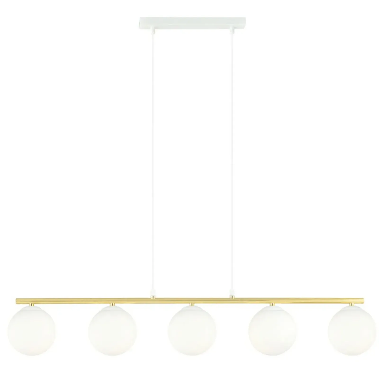 Sklep Kaja Szeroka lampa wisząca do eleganckiej jadalni 1255/5 z serii ALLORA Store