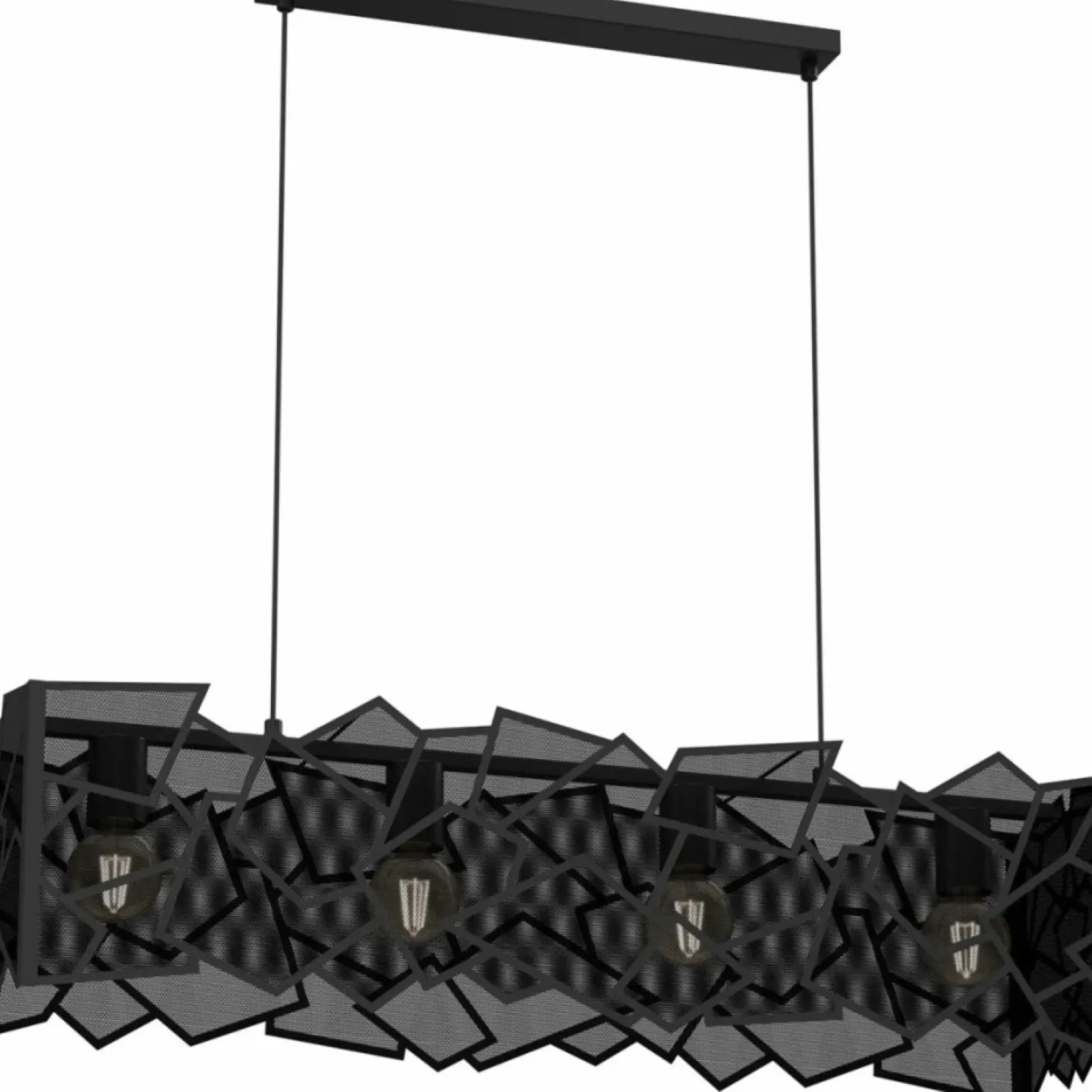 Sklep Kaja Szeroka lampa wisząca do oświetlenia stołu LX 551 CAMO | Kaja Sale