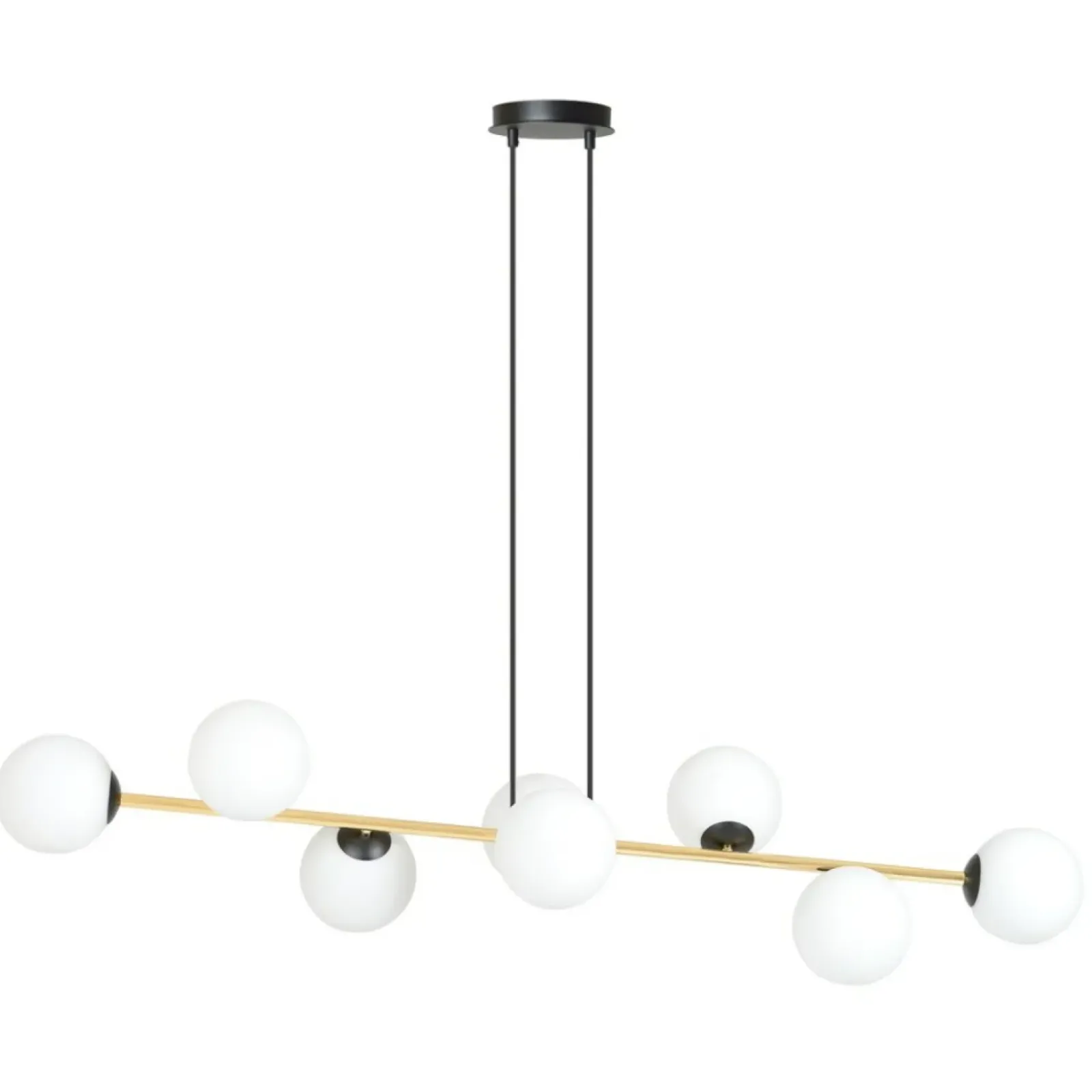 Sklep Kaja Szeroka lampa wisząca nad stół w jadalni 1241/8 z serii GRAVITY | Kaja Fashion