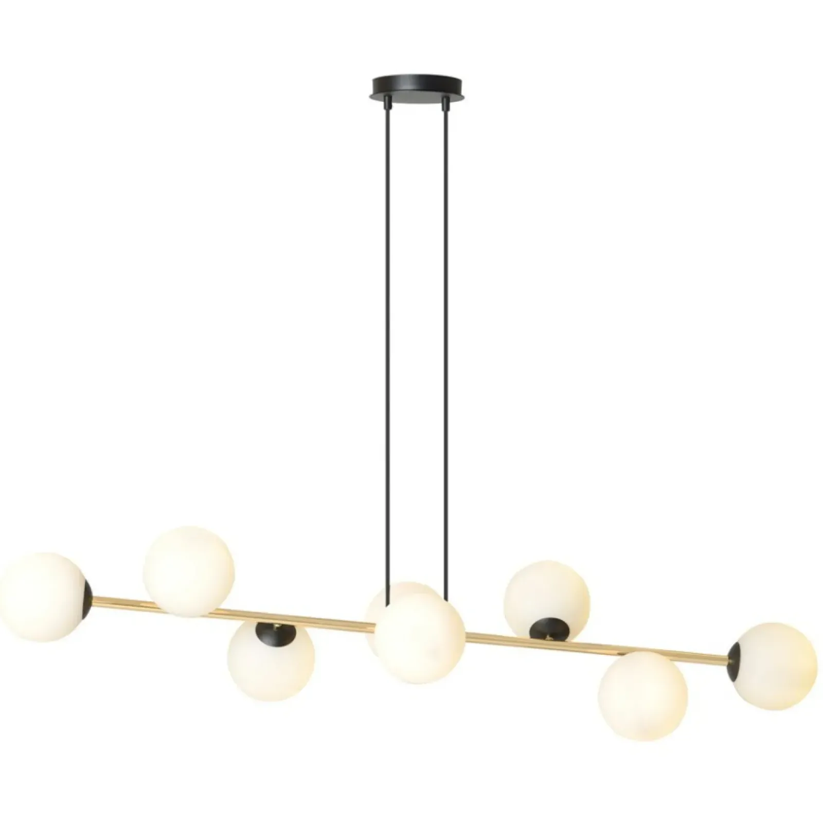 Sklep Kaja Szeroka lampa wisząca nad stół w jadalni 1241/8 z serii GRAVITY | Kaja Fashion
