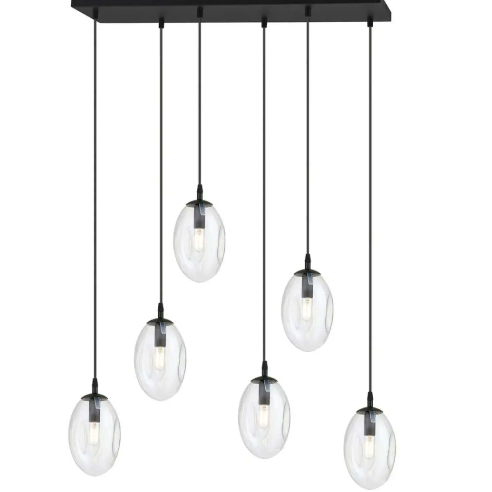 Sklep Kaja Szeroka lampa wisząca nad stół w salonie 1265/6 z serii ASTRAL | Kaja Clearance