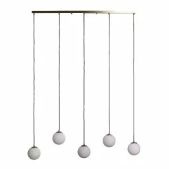 Sklep Kaja Szeroka lampa wisząca nad stół w salonie ABR-LWD-5XE27 DANTE | Kaja czarny Fashion