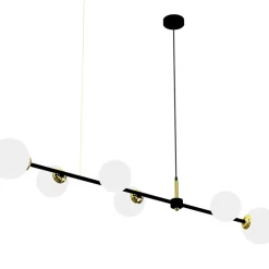 Sklep Kaja Szeroka lampa wisząca nad stół w salonie MLP7846 POP | Kaja Outlet