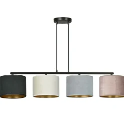 Sklep Kaja Szeroka lampa wisząca z kolorowymi abażurami 1055/4 HILDE | Kaja Sale