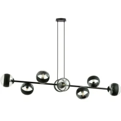 Sklep Kaja Szeroka lampa wisząca z małymi kloszami 1229/8 ROSSI | Kaja Cheap