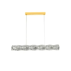 Sklep Kaja Szeroka lampa z kryształowym kloszem AZ6187 FLORENCE DIMM | Kaja New