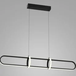 Sklep Kaja Szeroka, ledowa lampa wisząca PND-29772750-1A-BK CERRILA | Kaja Clearance