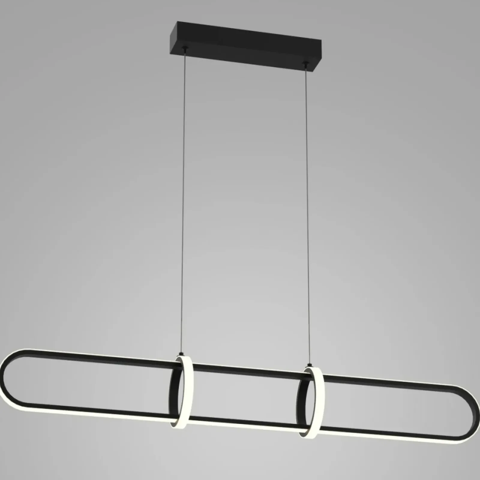 Sklep Kaja Szeroka, ledowa lampa wisząca PND-29772750-1A-BK CERRILA | Kaja Clearance