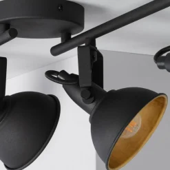 Sklep Kaja Szeroka listwa sufitowa do kuchni loft ABR-RRO-C-4XE14 RETRO | Kaja Outlet