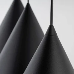 Sklep Kaja Szeroka listwa ze zwisami, nad stół TK 10060 CONO BLACK | Kaja Fashion