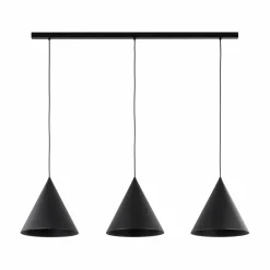 Sklep Kaja Szeroka listwa ze zwisami, nad stół TK 10060 CONO BLACK | Kaja Fashion