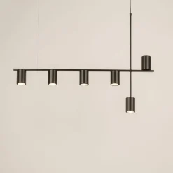 Sklep Kaja Szeroka, loftowa lampa wisząca do jadalni SIG 33695 VENDO | Kaja czarny Sale