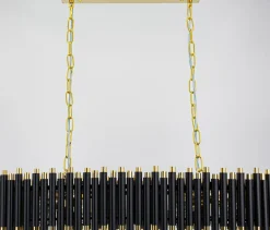 Sklep Kaja Szeroka, niespotykana lampa wisząca 6235/8 BL TR NARNI | Kaja New