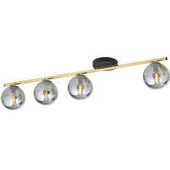 Sklep Kaja Szeroka, ozdobna lampa sufitowa do salonu 1250/4 z serii MONZA | Kaja Store