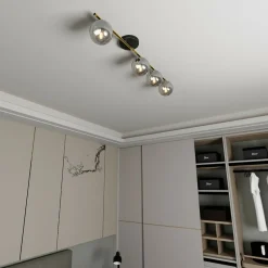 Sklep Kaja Szeroka, ozdobna lampa sufitowa do salonu 1250/4 z serii MONZA | Kaja Store