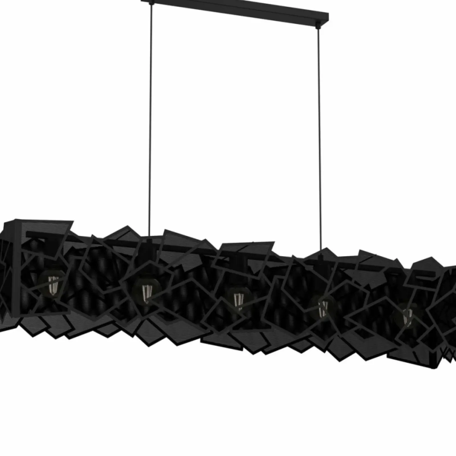 Sklep Kaja Szeroka, ozdobna lampa wisząca do jadalni LX 582 CAMO | Kaja Outlet