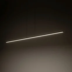 Sklep Kaja Szeroka, smukła lampa wisząca nad stół 180cm 3000K 10365 BAR LED biały Discount