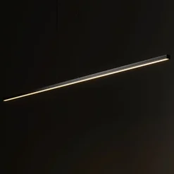 Sklep Kaja Szeroka, smukła lampa wisząca nad stół 180cm 3000K 10365 BAR LED biały Discount