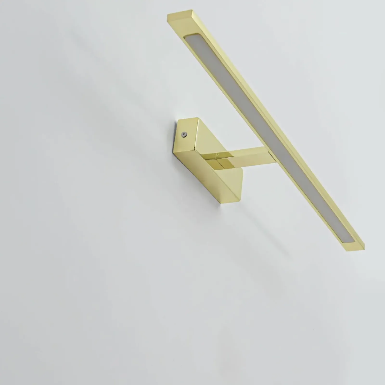 Sklep Kaja Szeroka, złota lampa ścienna LED GS-LWB-20W/3 GOLD ISLA | Kaja* Lampy Led