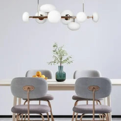 Sklep Kaja Szeroka, złota lampa wisząca do stylowej jadalni ZM 1193 OMI | Kaja Outlet