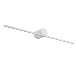 Sklep Kaja Szeroki, biały kinkiet nad obraz LP-777/1W L WH z serii MODERN SLIM* Lampy Led