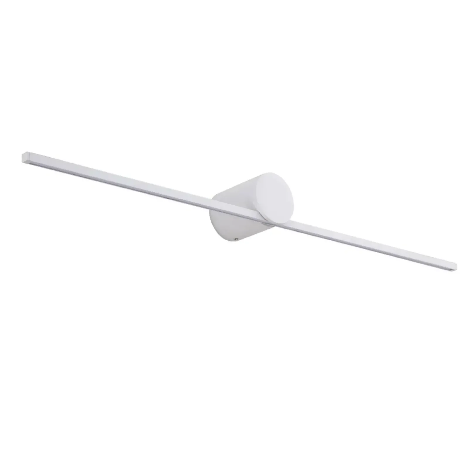 Sklep Kaja Szeroki, biały kinkiet nad obraz LP-777/1W L WH z serii MODERN SLIM* Lampy Led