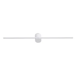 Sklep Kaja Szeroki, biały kinkiet nad obraz LP-777/1W L WH z serii MODERN SLIM* Lampy Led