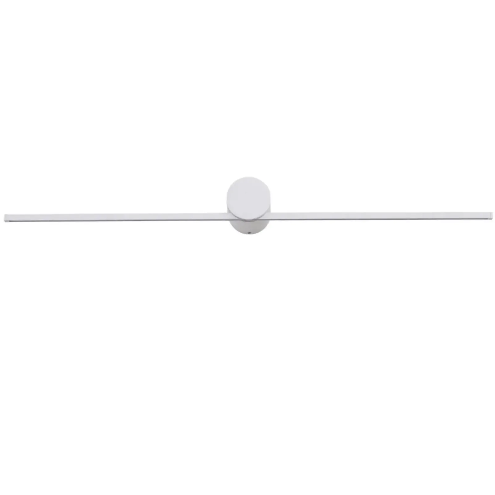 Sklep Kaja Szeroki, biały kinkiet nad obraz LP-777/1W L WH z serii MODERN SLIM* Lampy Led