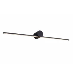 Sklep Kaja Szeroki kinkiet nad lustro 60cm LED 8W W89949-8W-BK CAMARA | Kaja* Lampy Led