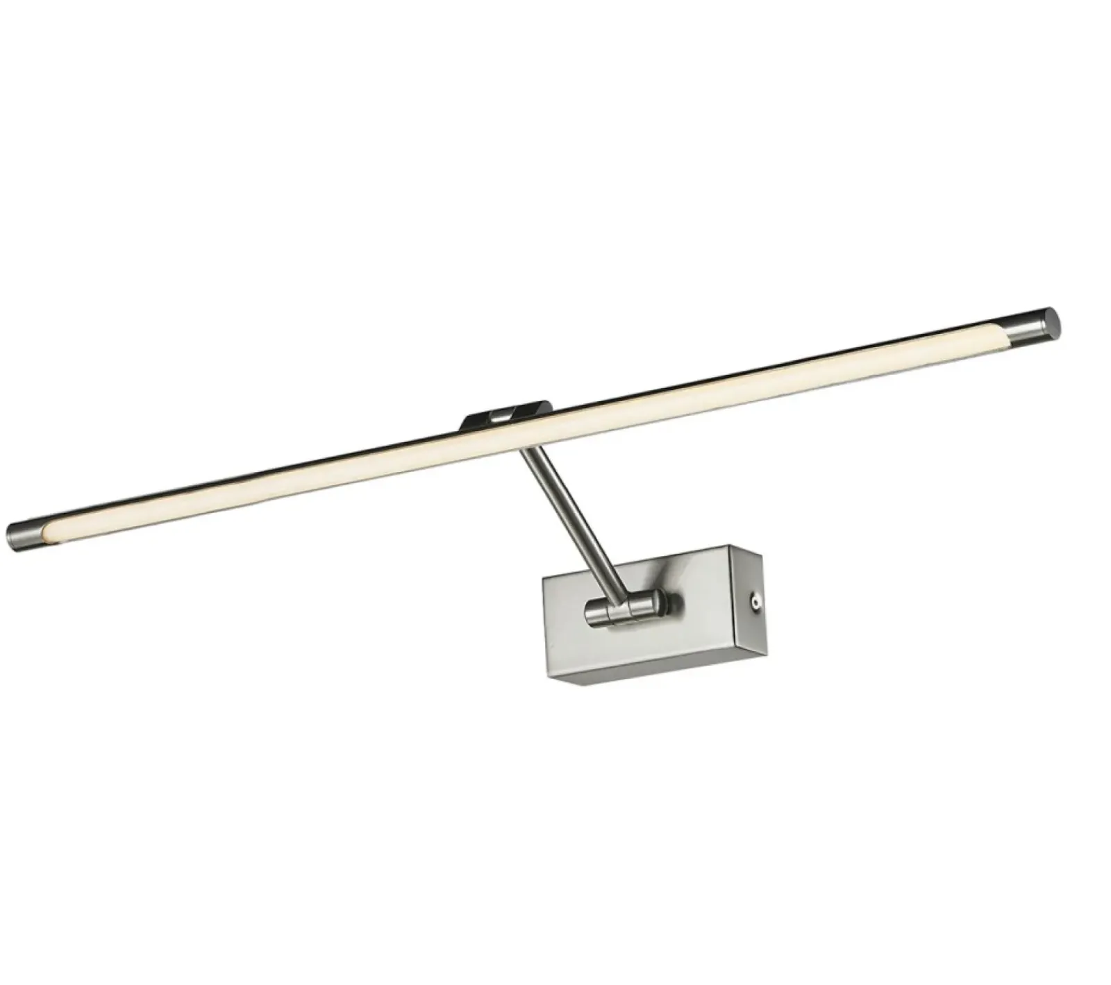 Sklep Kaja Szeroki kinkiet obrazowy LED 90cm AZ2661 DAVINCI SANDY NICKEL | Kaja* Lampy Led