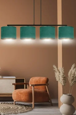 Sklep Kaja Szeroki żyrandol do oświetlenia stołu w salonie 1051/4 HILDE | Kaja Outlet