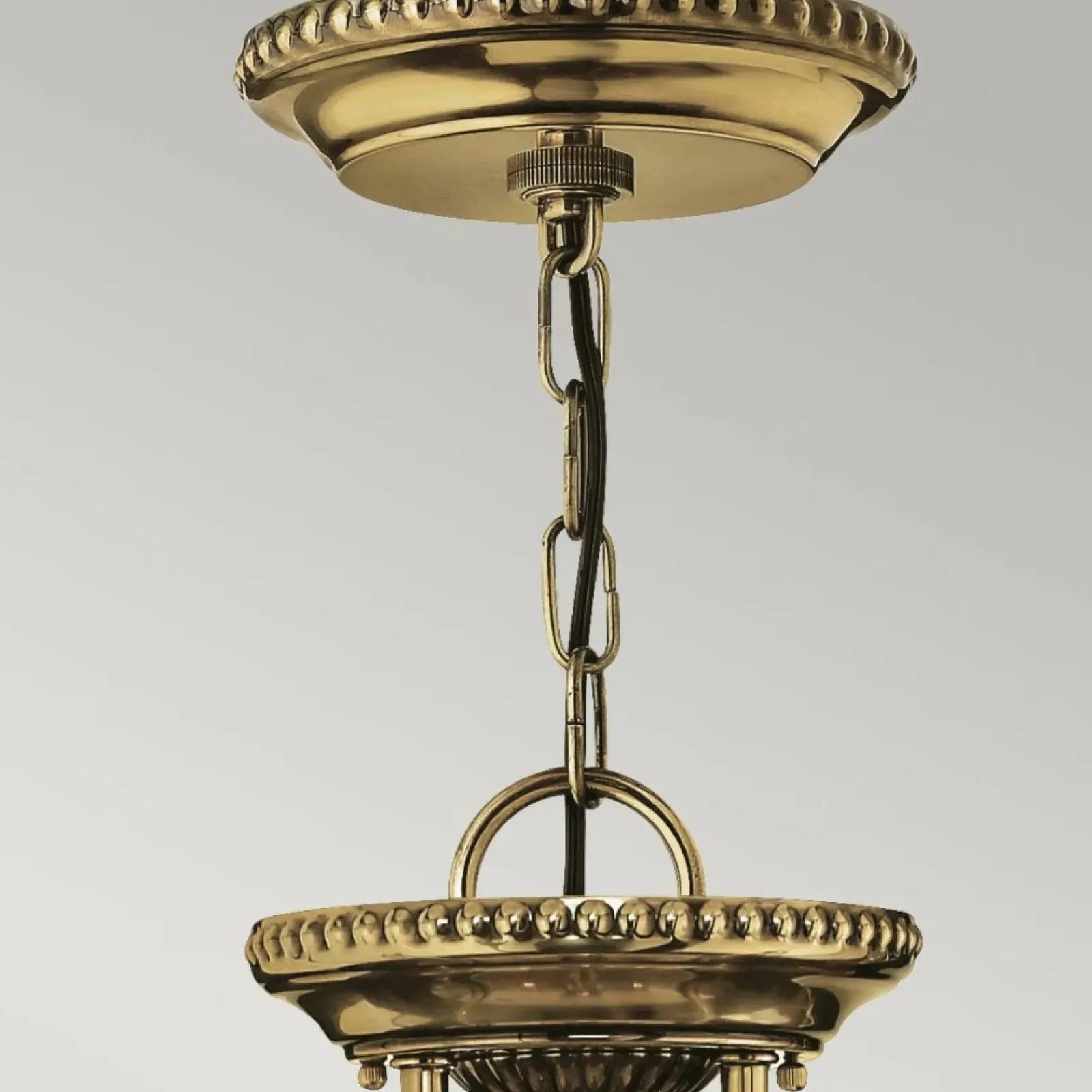 Sklep Kaja Szklana lampa wisząca, pałacowa HK-CAMBRIDGE-P-S z serii CAMBRIDGE* Randole Tradycyjne