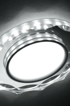 Sklep Kaja Szklana oprawa podtynkowa, zintegrowany LED 2263939 z serii RING | Kaja Oświetle* Oprawy Podtynkowe
