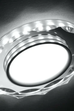 Sklep Kaja Szklana oprawa podtynkowa, zintegrowany LED 2263939 z serii RING | Kaja Oświetle* Oprawy Podtynkowe