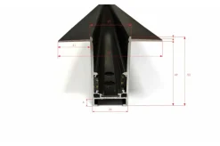 Sklep Kaja Szyna jednofazowa podtynkowa 1,5m AZ4864 ALFA MAGNETIC52 48V GIPS1* Szynoprzewody Podtynkowe