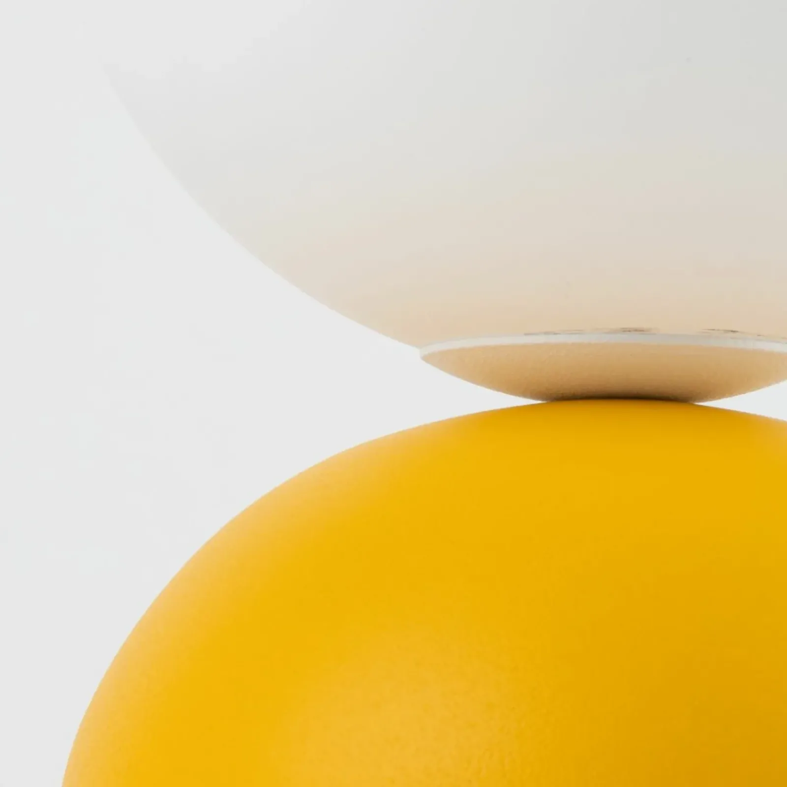 Sklep Kaja Żółta, dekoracyjna lampka na szafkę nocną TK 16040 MIKI YELLOW | Kaja* Nowoczesne Lampki Stołowe