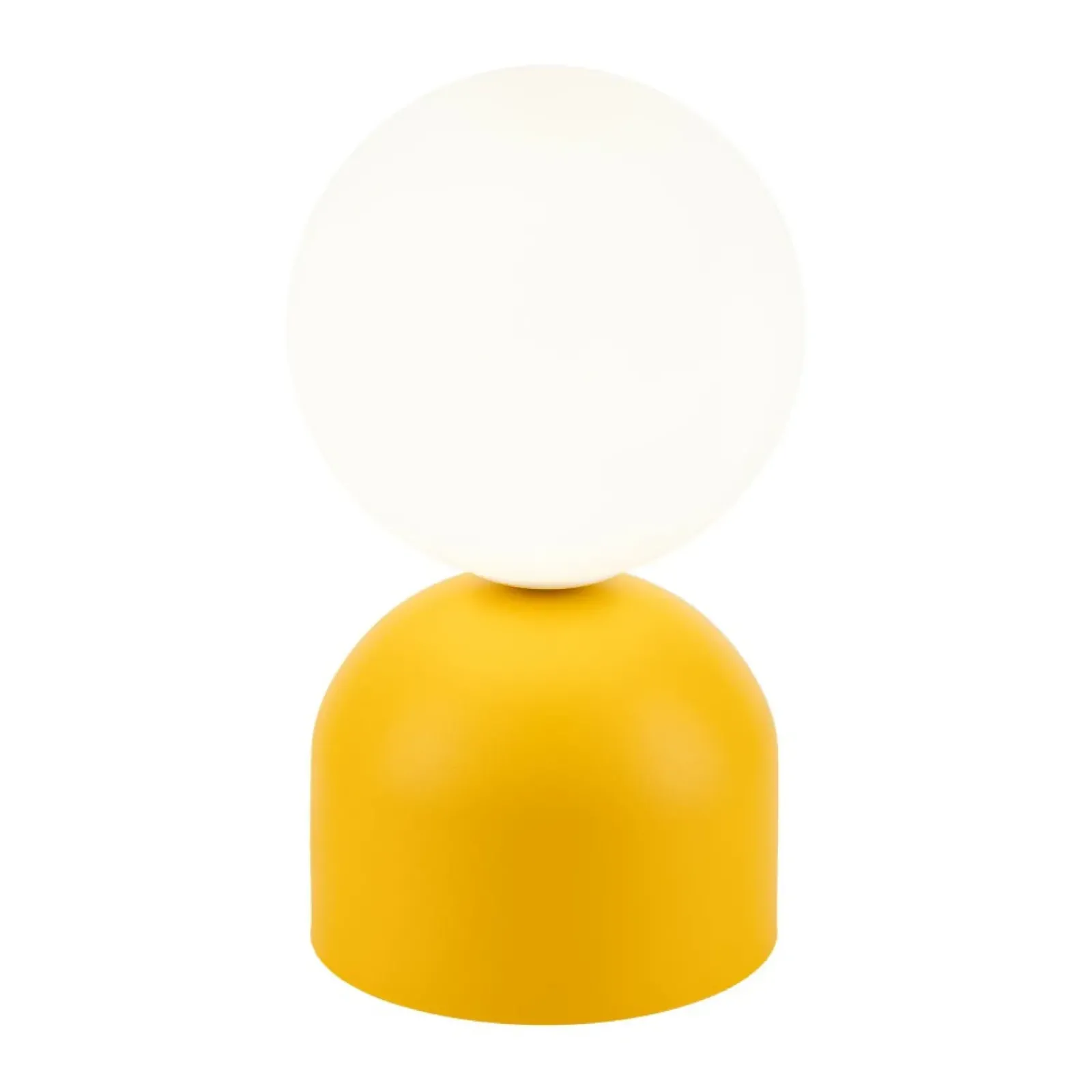 Sklep Kaja Żółta, dekoracyjna lampka na szafkę nocną TK 16040 MIKI YELLOW | Kaja* Nowoczesne Lampki Stołowe