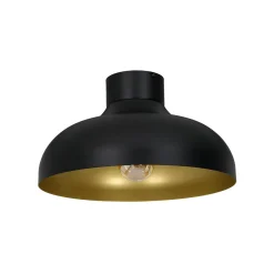 Sklep Kaja Talerzowa lampa sufitowa ze złotym środkiem LX 1538 BASCA | Kaja* Plafony Nowoczesne