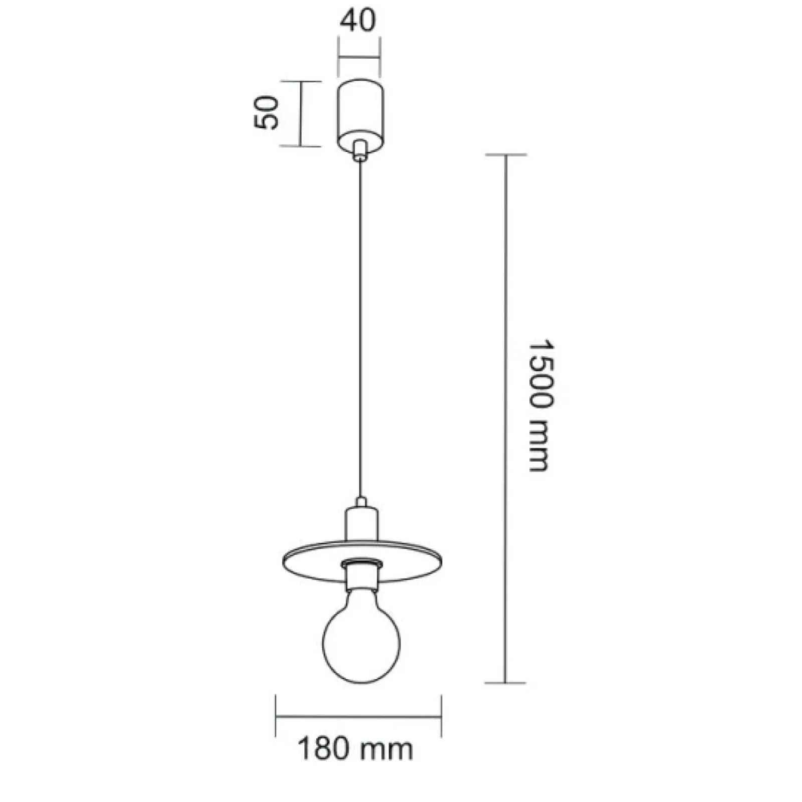 Sklep Kaja Talerzowa lampa wisząca do sypialni ANT 7982 IKEDA | Kaja Oświetlenie Cheap