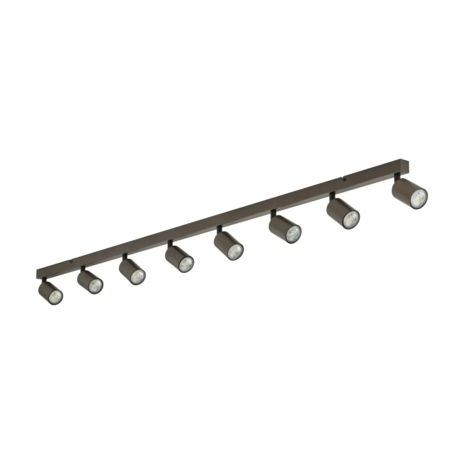 Sklep Kaja Techniczna, długa, brązowa lampa z reflektorami TK 6184 TOP | Kaja Store
