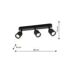 Sklep Kaja Techniczna lampa sufitowa z reflektorami ML7644 PORTER | Kaja Discount