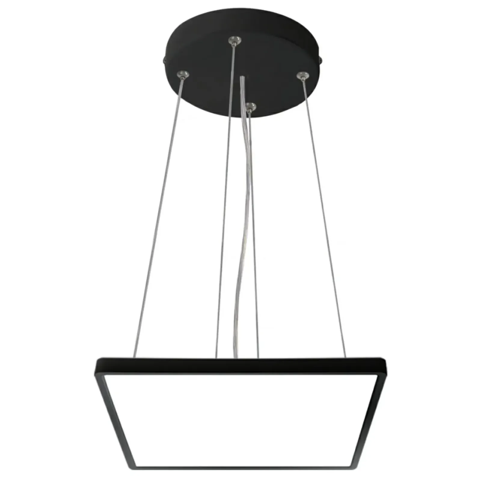 Sklep Kaja Techniczna lampa wisząca LED 23x23 PND-83625-230S-18W-BL BASTIA | Kaja Flash Sale