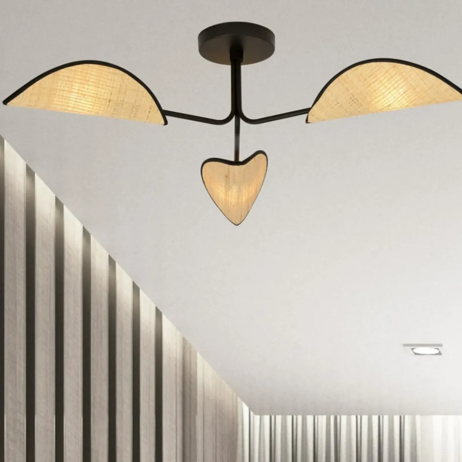 Sklep Kaja Trójramienna lampa do sypialni w stylu boho 1172/3 GOMEZ | Kaja Sale