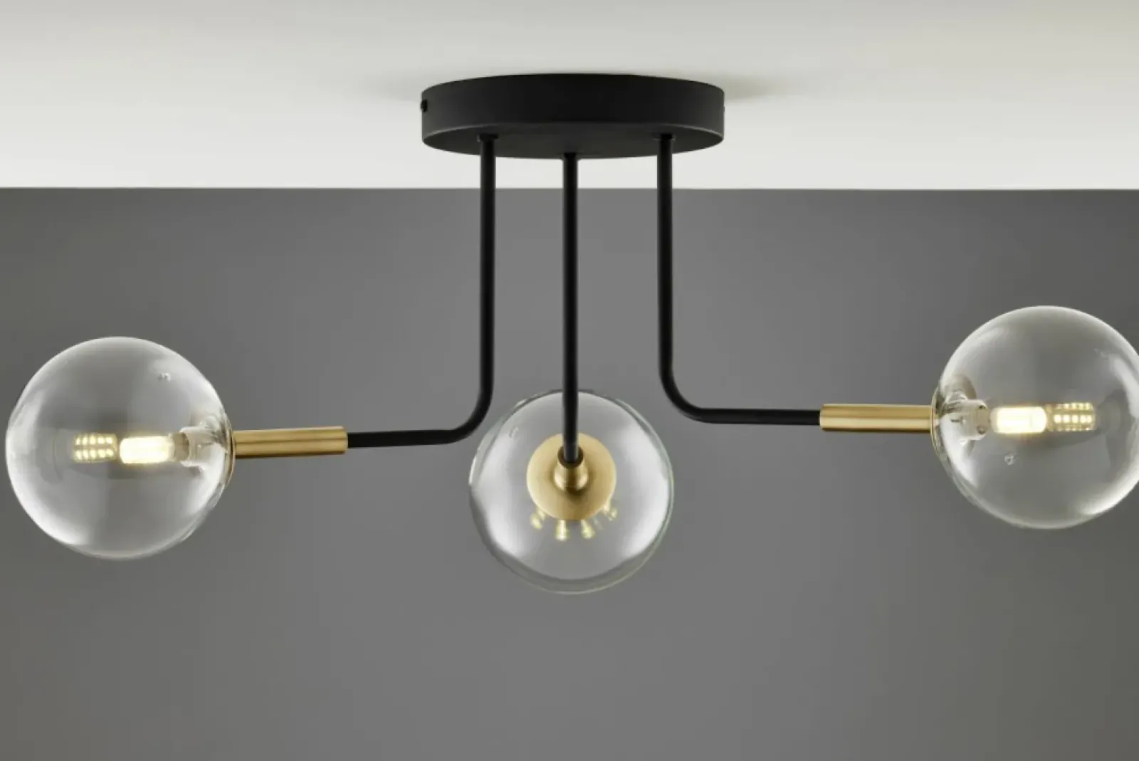 Sklep Kaja Trójramienna lampa do sypialni JUP 2039 BU 3 CZ/MS TR BURANO | Kaja Sale