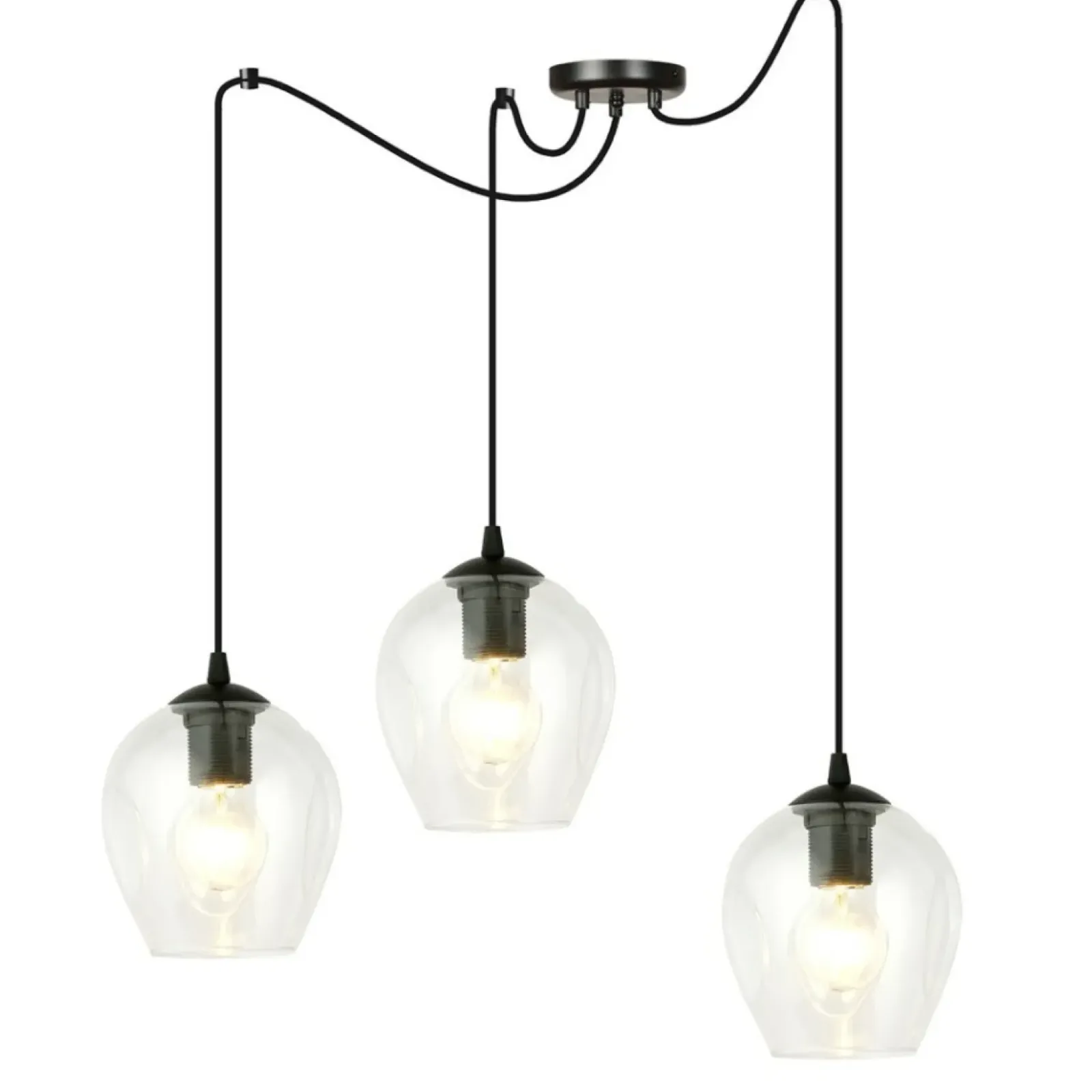 Sklep Kaja Trójramienna lampa wisząca pająk do podwieszania 756/3 LEVEL | Kaja Sale