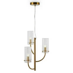 Sklep Kaja Trójramienna lampa wisząca ze smukłymi kloszami MOD223PL-03BS ARCO Flash Sale