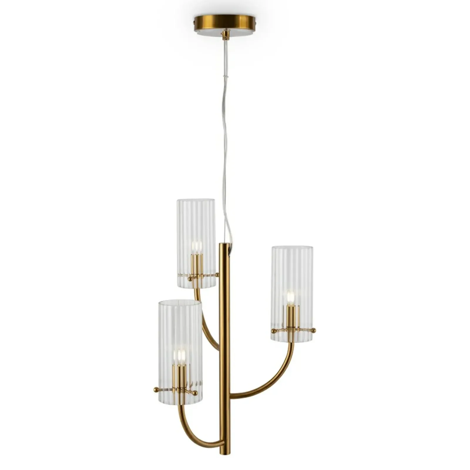 Sklep Kaja Trójramienna lampa wisząca ze smukłymi kloszami MOD223PL-03BS ARCO Flash Sale