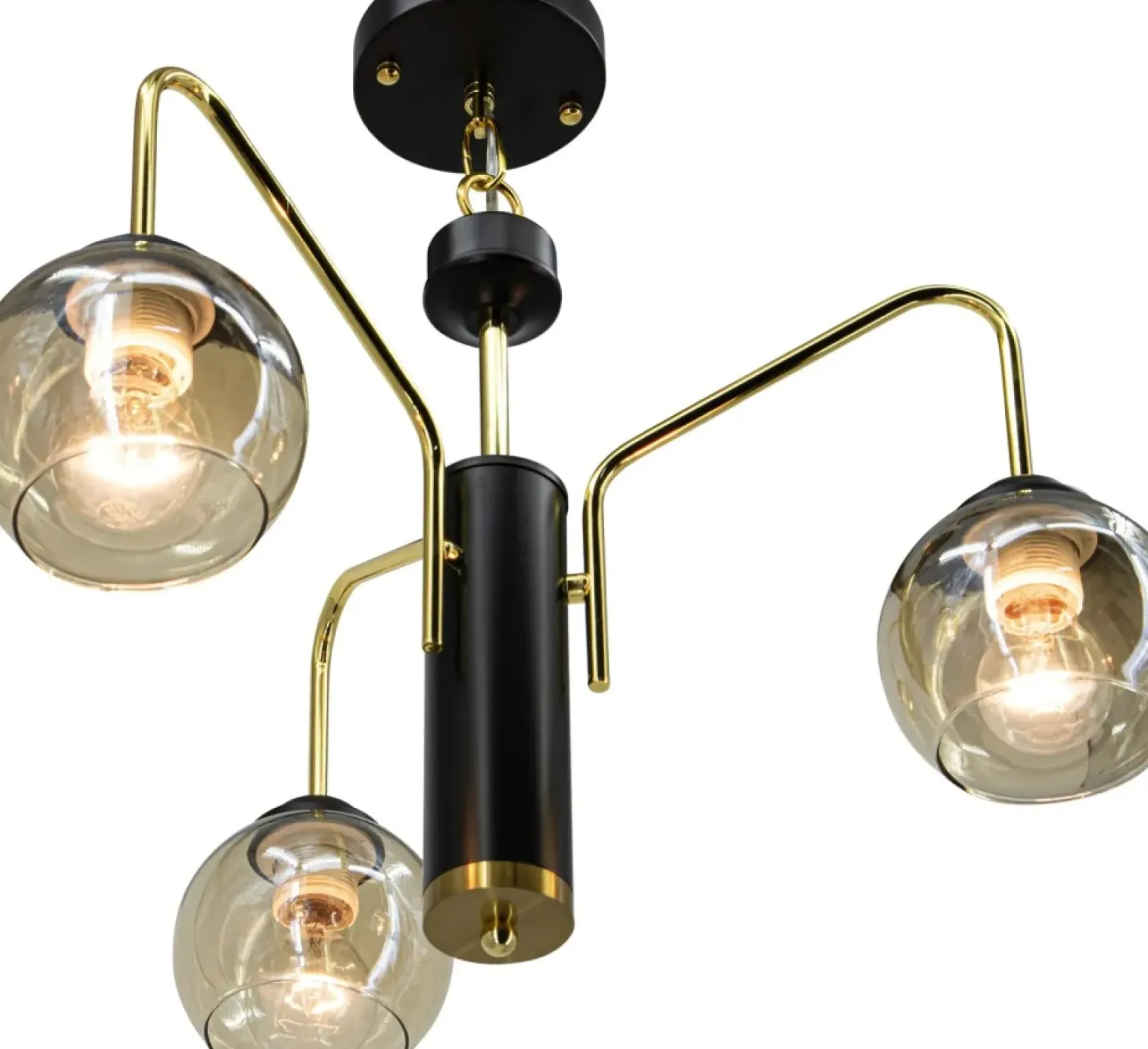Sklep Kaja Trójramienna, nietypowa lampa sufitowa 6303/3 TR BL ALICE | Kaja Best