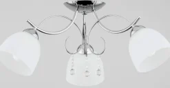 Sklep Kaja Trójramienna, srebrna lampa sufitowa AL 28713 OTELIA | Kaja Shop